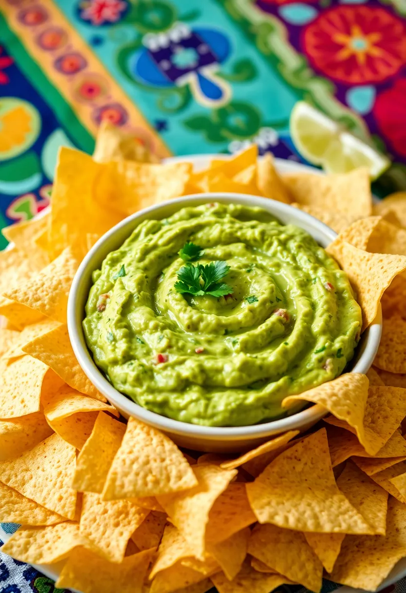 Easy Appetizer Recipes: 30 Quick and Tasty Dishes Everyone Will Love! - 5. Guacamole and Tortilla Chips